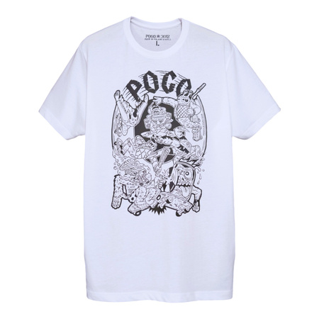 T-SHIRT POGO MOSH WHITE