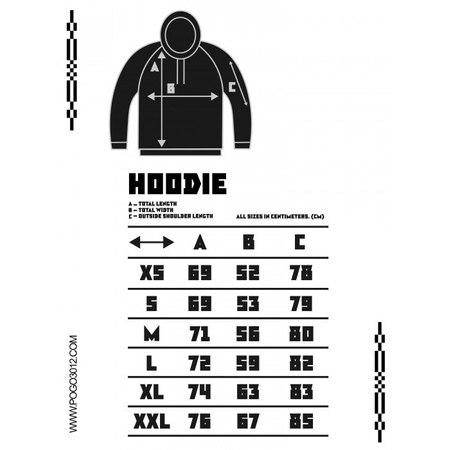 BLUZA POGO HOODIE GANGSTA MELANGE