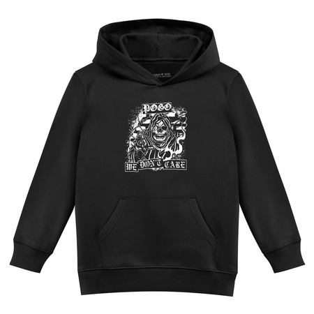 BLUZA POGO HOODIE POSTER BLACK KIDS