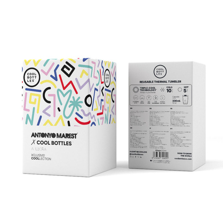 KUBEK TERMICZNY COOL BOTTLES TRIPLE COOL XCLUSIVE ANTONYO MAREST ALLEGRA