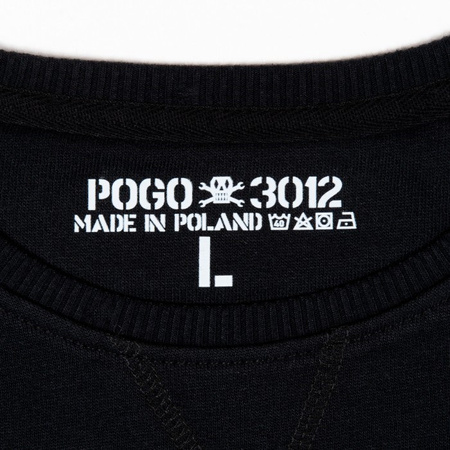 BLUZA POGO CREW MIŚ BLACK