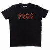 T-SHIRT POGO MAGMA RED BLACK
