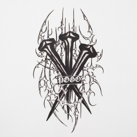 T-SHIRT POGO GWOŹDZIE WHITE KIDS