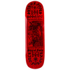 DESKA POGO SHIP OF FOOLS TRANSPARENT RED POOL SHAPE