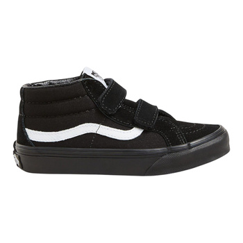 BUTY VANS SK8-MID REISSUE V CANVAS & SUEDE BLACK BLACK