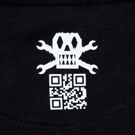 BLUZA POGO HOODIE FENCE BLACK