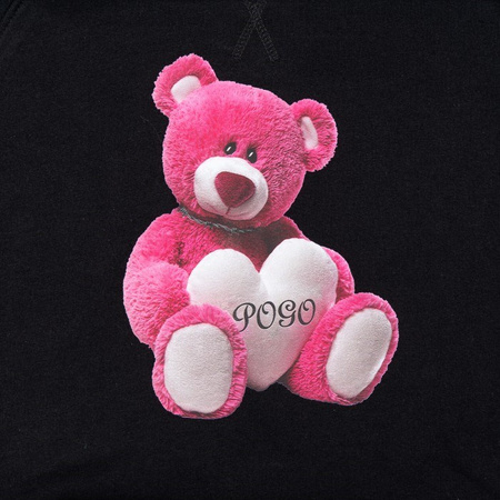 BLUZA POGO HOODIE MIŚ BLACK