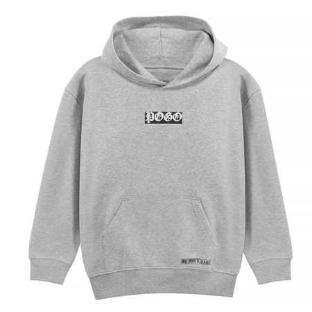 BLUZA POGO HOODIE GOTYK GREY KIDS