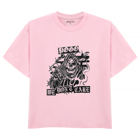 T-SHIRT POGO POSTER PINK
