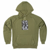 BLUZA POGO HOODIE STRAIGHT EDGE KHAKI