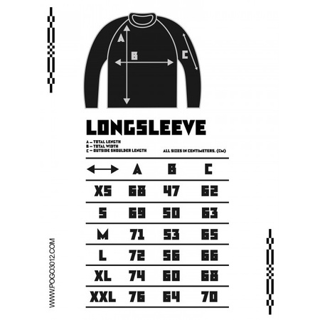 LONGSLEEVE POGO MAGMA BLACK GREY MELANGE