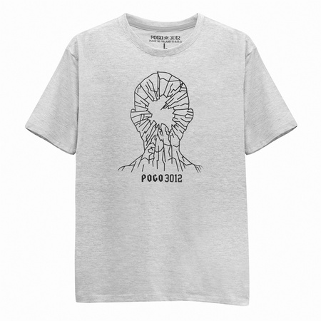 T-SHIRT POGO SZYBA GRAY