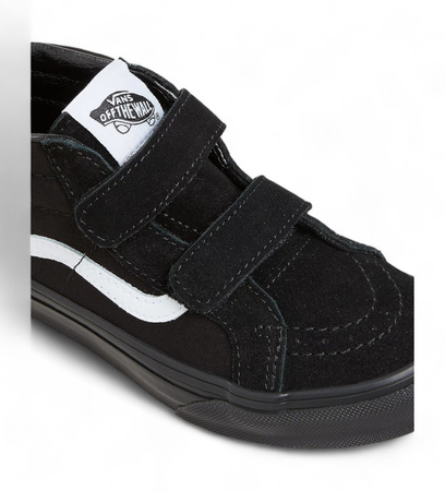 BUTY VANS SK8-MID REISSUE V CANVAS & SUEDE BLACK BLACK
