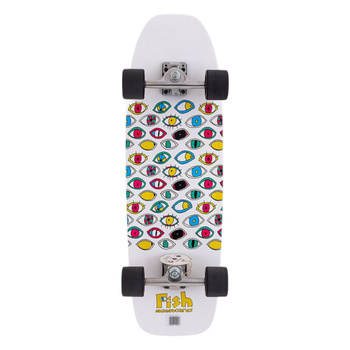 DESKA SURFSKATE FISH SKATEBOARDS EYES