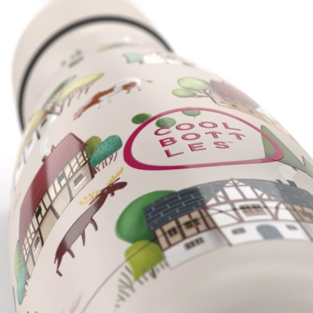 BUTELKA TERMICZNA COOL BOTTLES KIDS TRIPLE COOL TUDOR VILLAGE