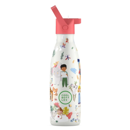 BUTELKA TERMICZNA COOL BOTTLES KIDS TRIPLE COOL CURIOUS EXPLORERS