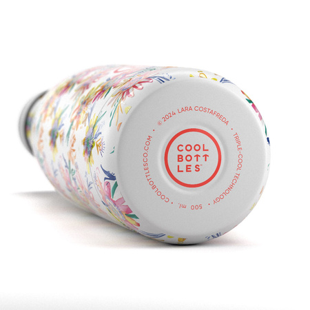 BUTELKA TERMICZNA COOL BOTTLES TRIPLE COOL XCLUSIVE LARA COSTAFREDA SECRET BLOSSOMS