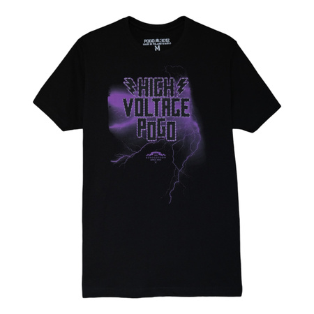 T-SHIRT POGO HIGH VOLTAGE BLACK