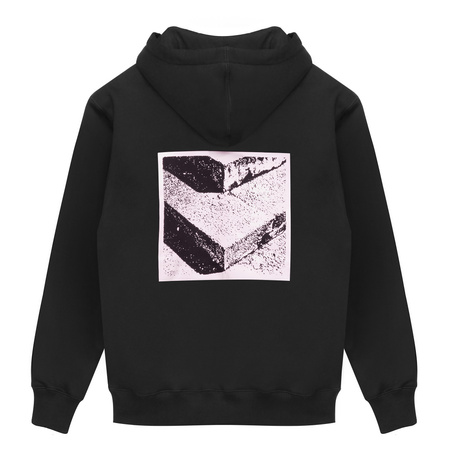 BLUZA POGO HOODIE WIEŻE FABRYK BLACK