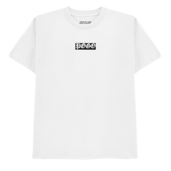 T-SHIRT POGO GOTYK WHITE KIDS