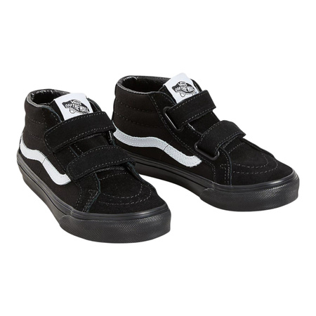 BUTY VANS SK8-MID REISSUE V CANVAS & SUEDE BLACK BLACK