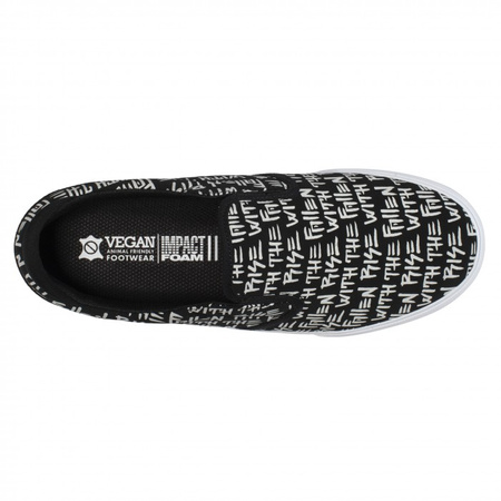 BUTY FALLEN THE EASY VEGAN BLACK RWTF