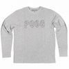 LONGSLEEVE POGO MAGMA BLACK GREY MELANGE