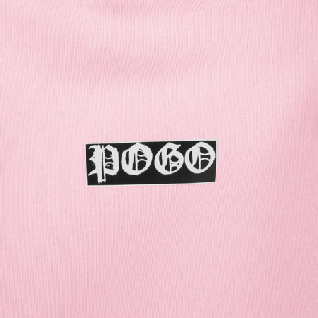 BLUZA POGO HOODIE GOTYK PINK KIDS