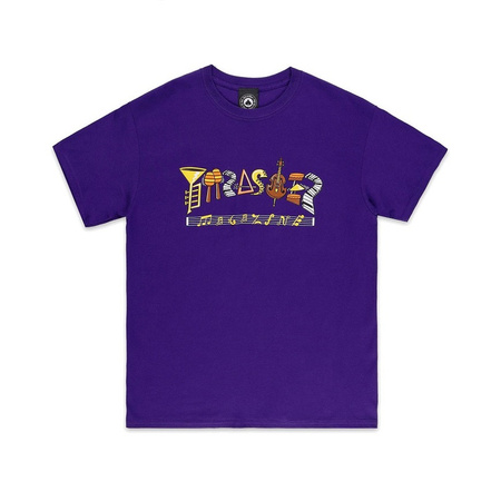 T-SHIRT THRASHER FILLMORE LOGO PURPLE