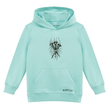 BLUZA POGO HOODIE GWOŹDZIE MINT KIDS