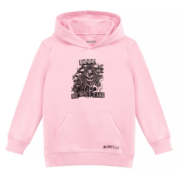 BLUZA POGO HOODIE POSTER PINK KIDS