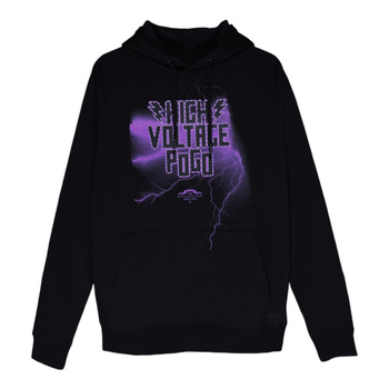 BLUZA POGO HOODIE HIGH VOLTAGE BLACK