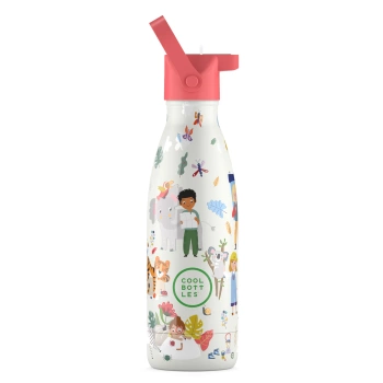 BUTELKA TERMICZNA COOL BOTTLES KIDS TRIPLE COOL CURIOUS EXPLORERS