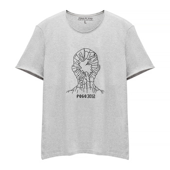 T-SHIRT POGO SZYBA GRAY