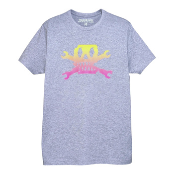 T-SHIRT POGO GLITCH GREY MELANGE