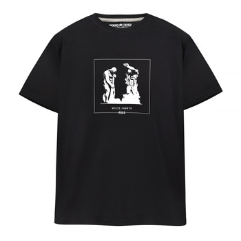 T-SHIRT POGO WIEŻE FABRYK CEL I ŚWIATŁO BLACK