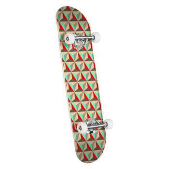 KOMPLETNA DESKOROLKA MINILOGO BRICH PATTERN TRI